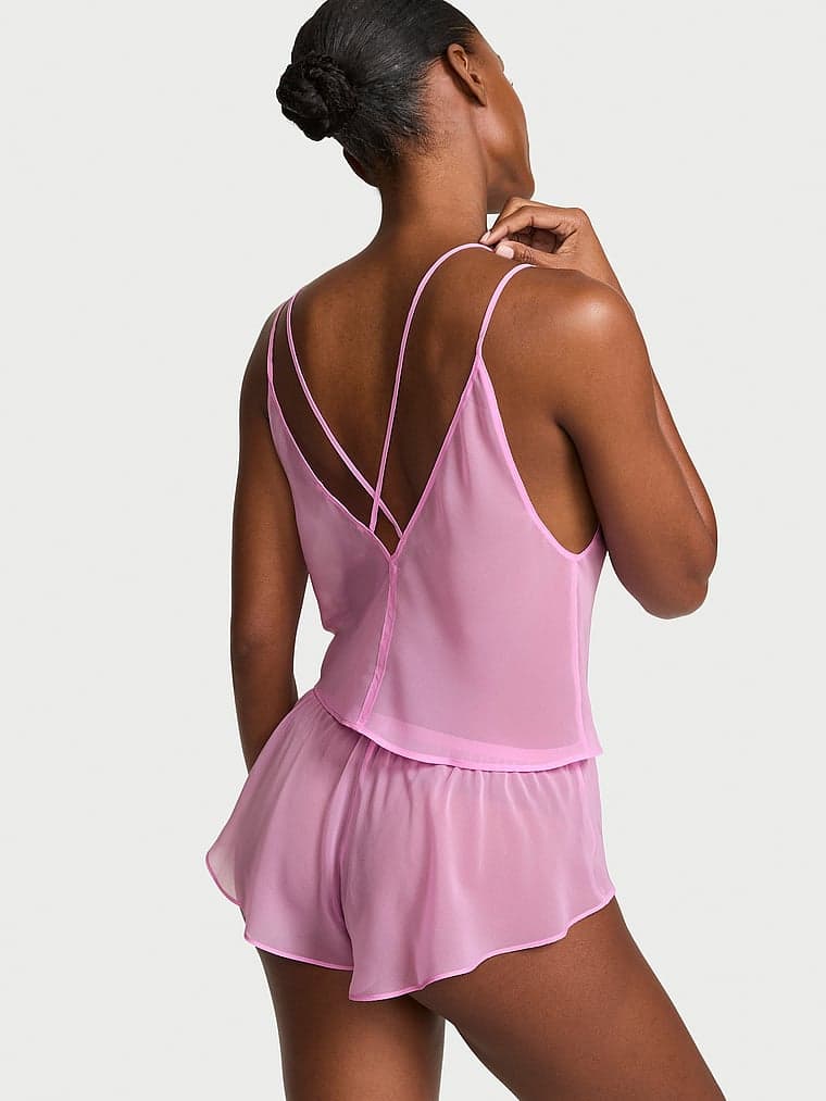 Пижама, оборки, шифон — Victoria's Secret — фото 2