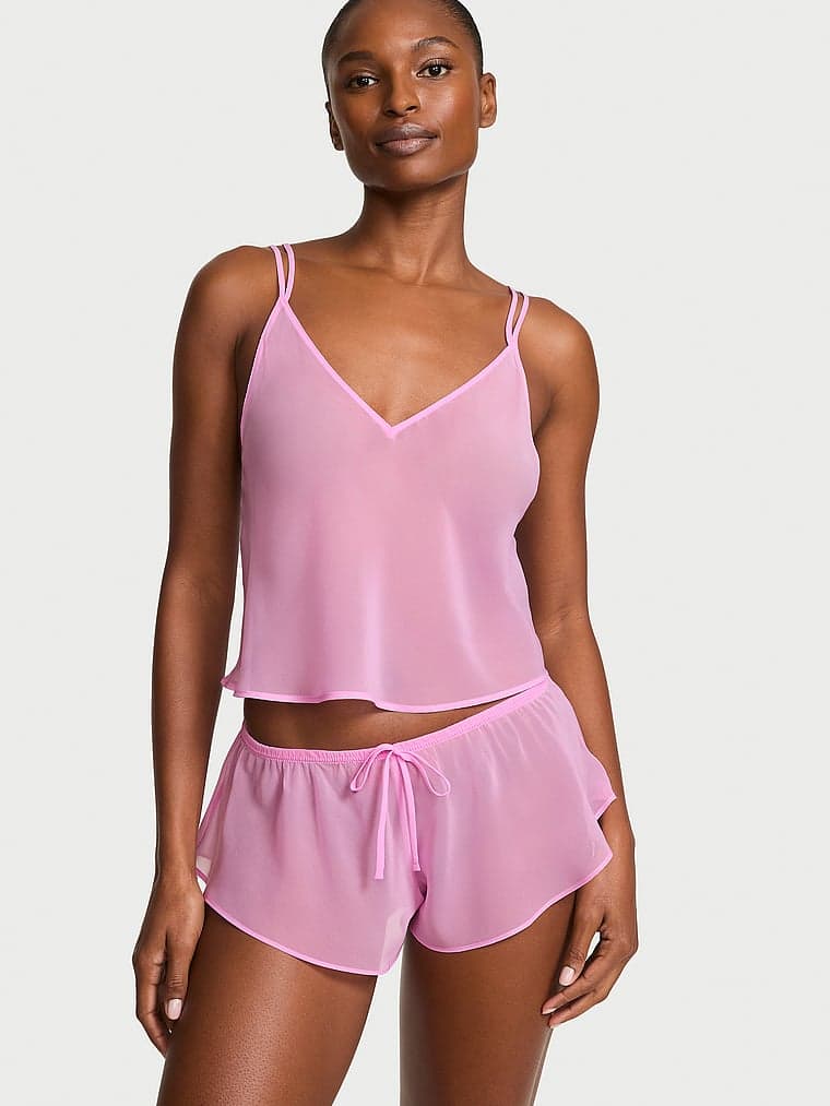 Пижама, оборки, шифон — Victoria's Secret