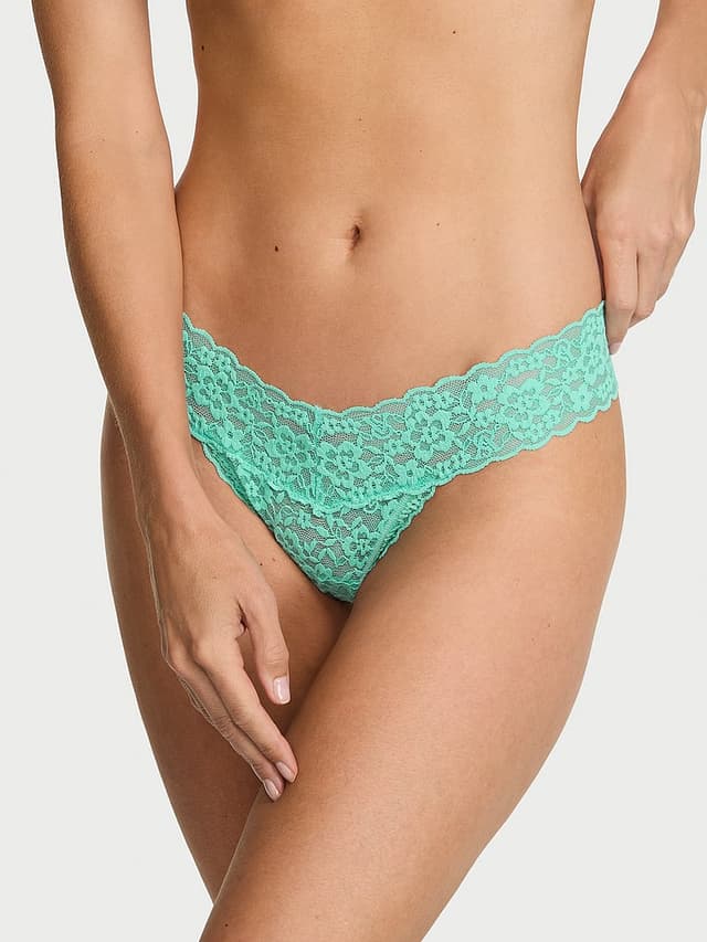 Трусы-стринги Keyhole, кружево — Victoria's Secret