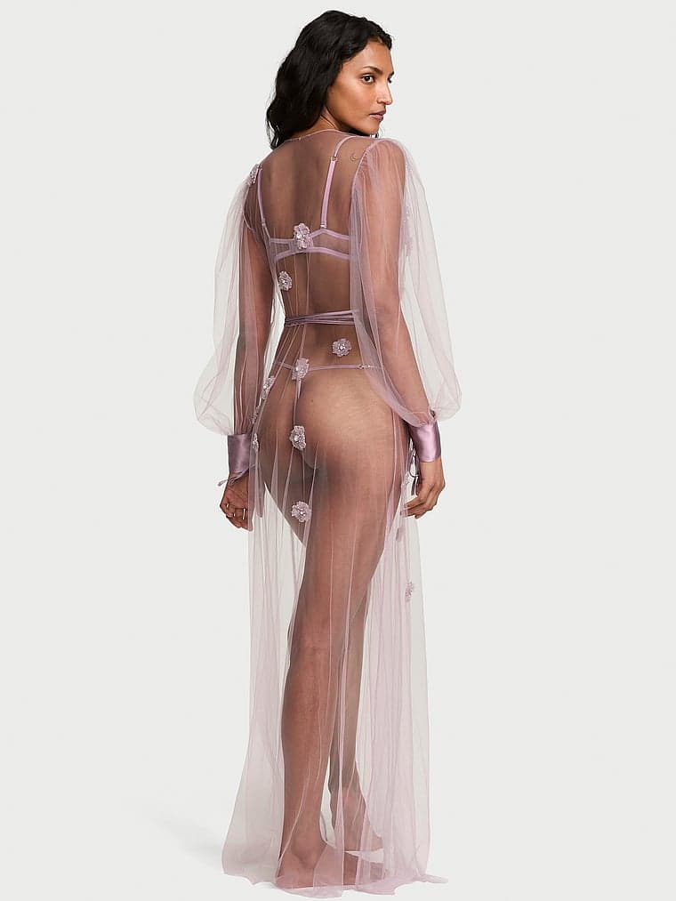 Халат Atelier Ethereal Embellished, тюль — Victoria's Secret — фото 2