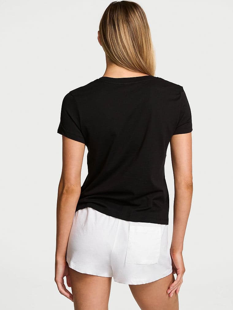 Женские футболки Victoria's Secret Mix & Match Sleep Perfect Cotton Tee — фото 2