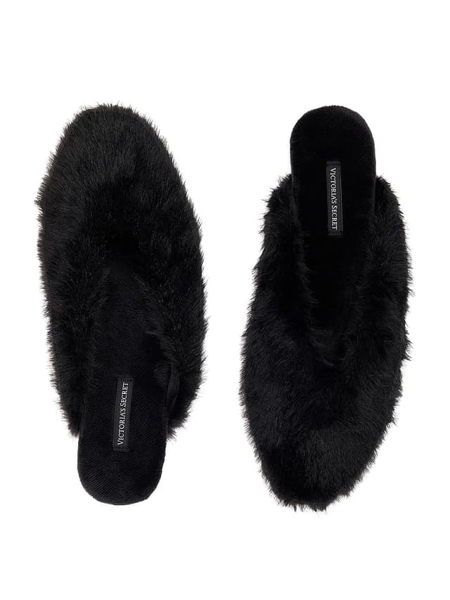 Женские сабо Victoria's Secret Faux Fur Closed-Toe Mule Slippers