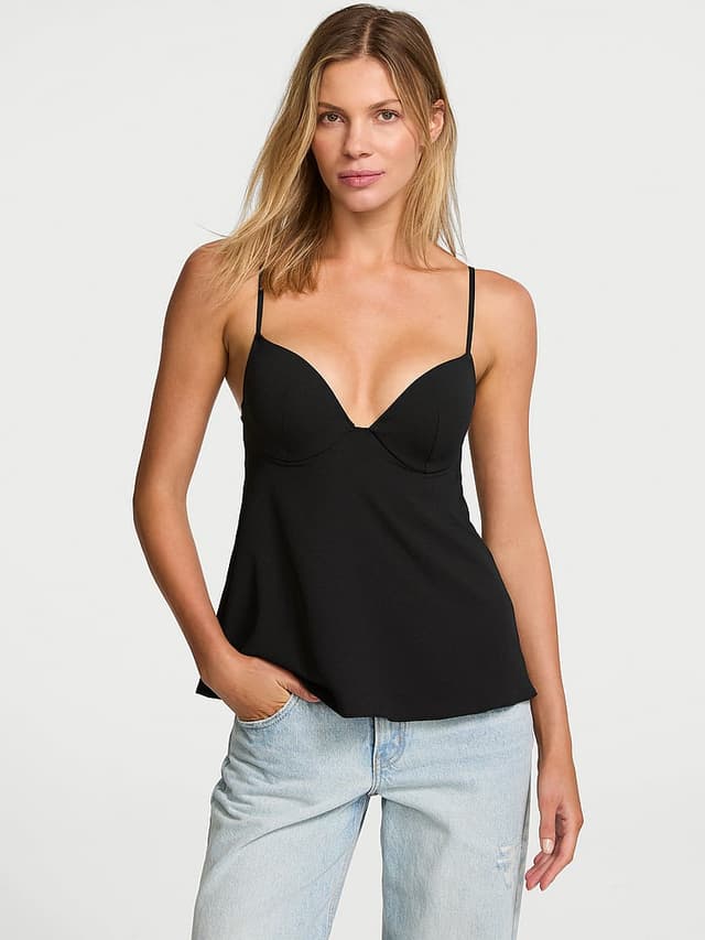Бельё, пуш-ап, с топом на бретелях — Victoria's Secret