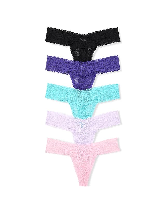Трусы-стринги Lacie, 5 шт. — Victoria's Secret