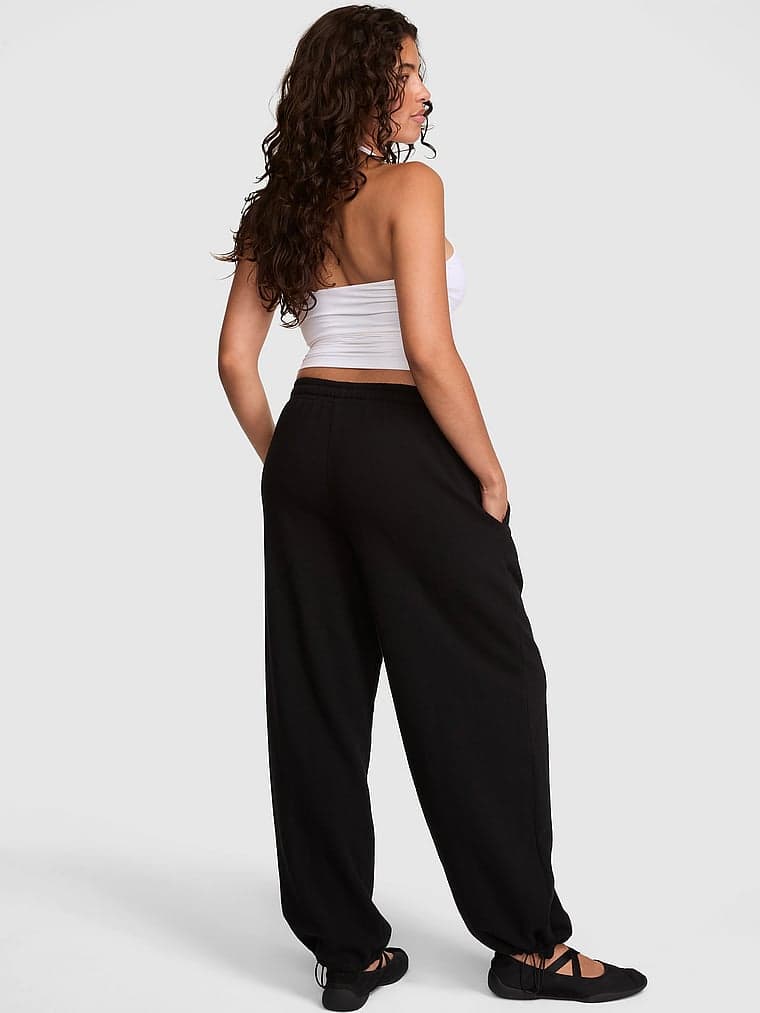 Женские брюки PINK Campus Fleece™ Adjustable-Cinch Sweatpants — фото 2