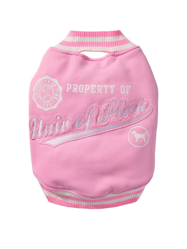 Женские куртки PINK Pup Pet Varsity Jacket