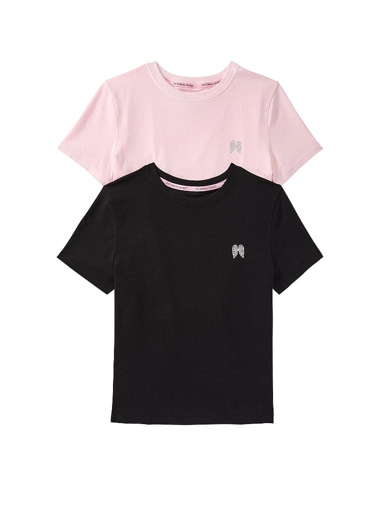 Женские футболки Victoria's Secret 2-Pack Stretch Cotton Perfect Tees