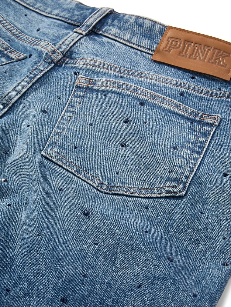 Женские джинсы PINK Low-Rise Boyfriend Jeans — фото 2