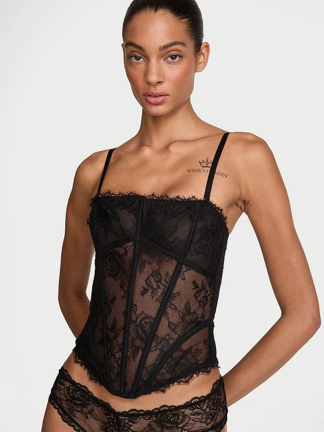 Корсет Rose, кружево — Victoria's Secret