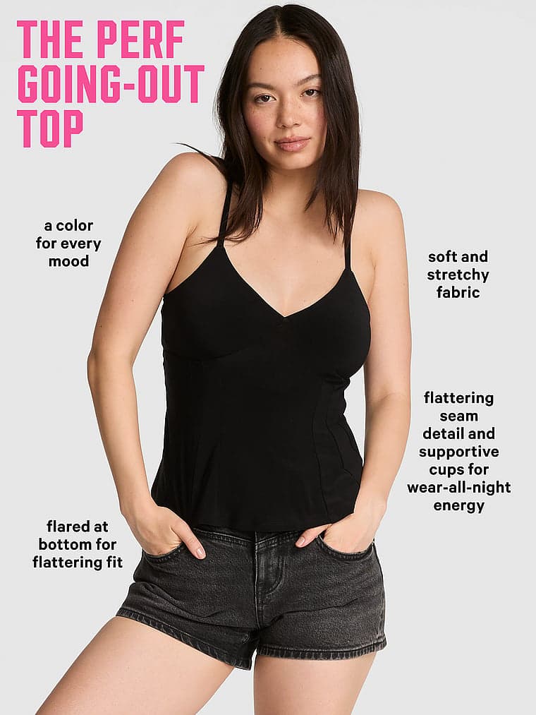 Корсет Night-Out Stretchy Knit — PINK — фото 2