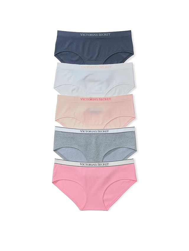 Victoria's Secret 5-Pack Seamless Hiphugger Panties