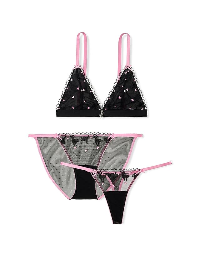 3-Piece PINK Wink™ Bra and Panty Set