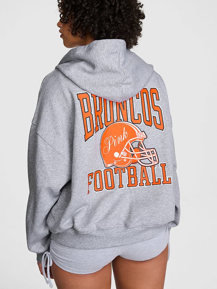 Женские худи PINK Campus Fleece™ Bling Full-Zip — фото 2