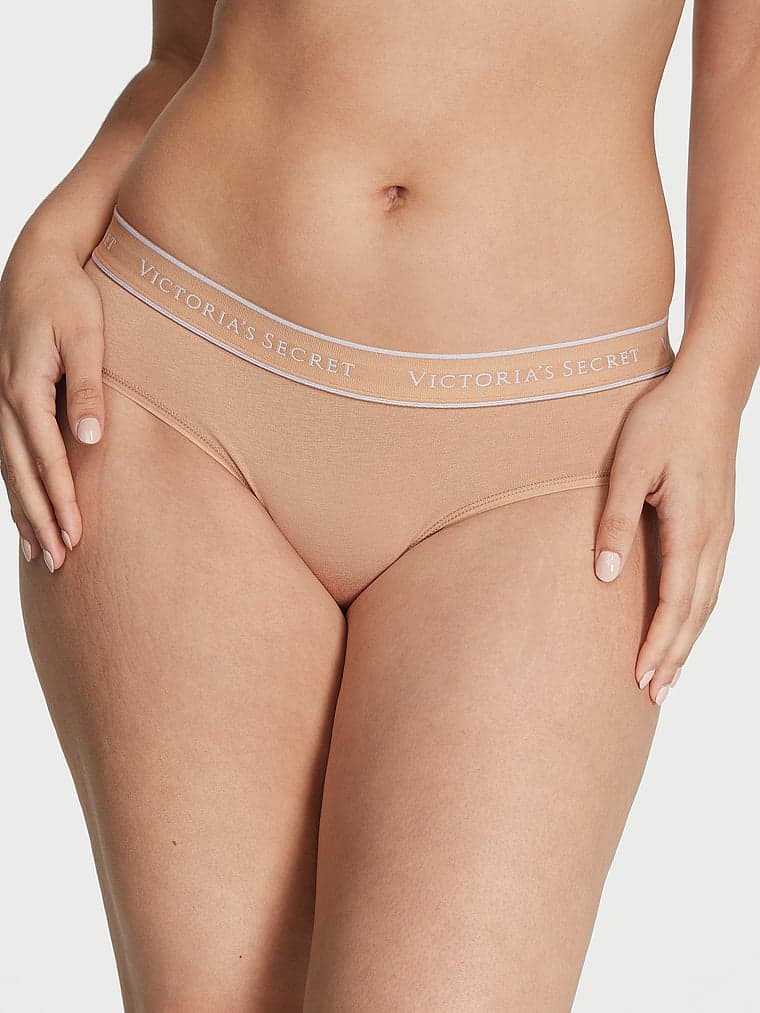 Трусы-хипхаггер, с логотипом, хлопок — Victoria's Secret