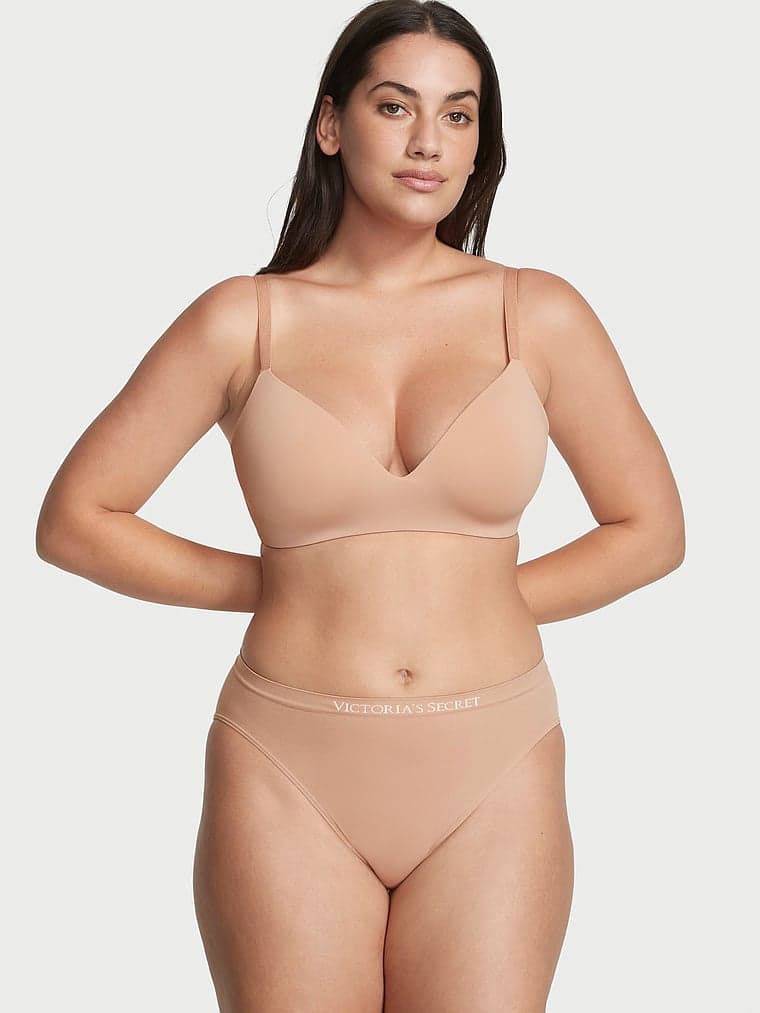 Трусы-брифы, высокая линия бедра, без швов — Victoria's Secret