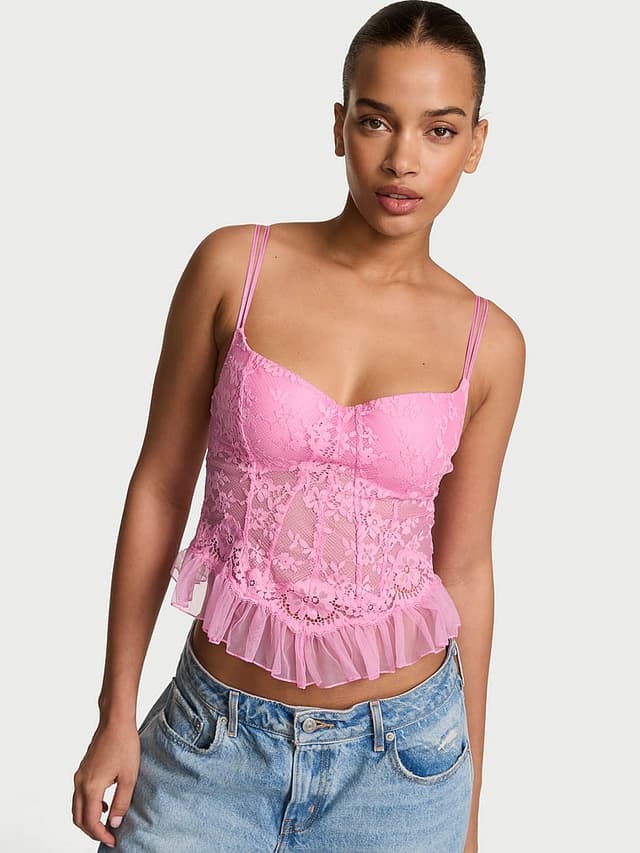 Бра Dare Dream, оборки, кружево — Victoria's Secret