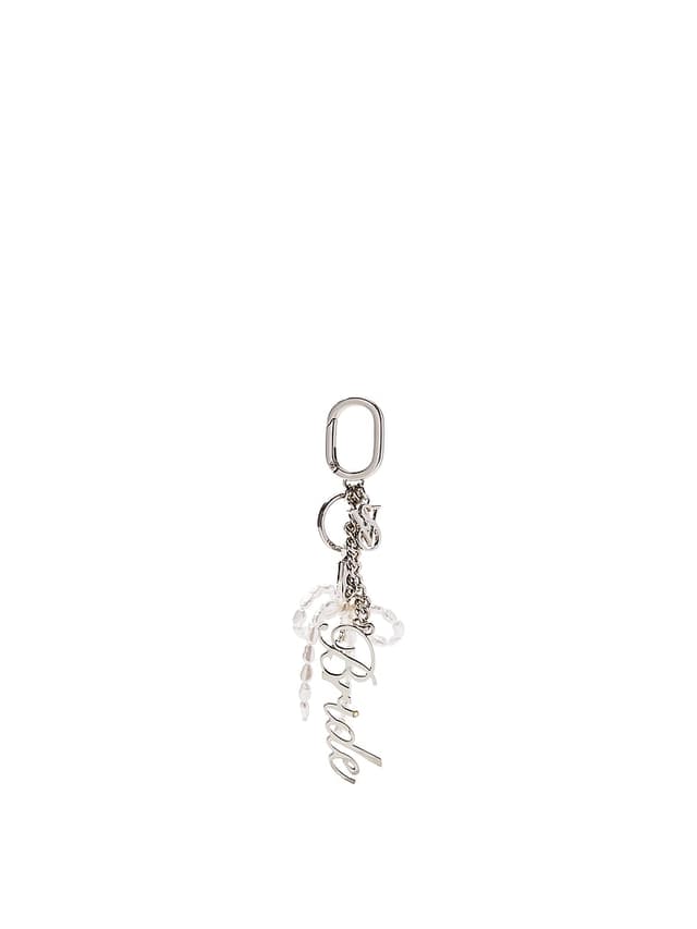 Женские брелоки Victoria's Secret Silk Tie Tassel Bag Charm Keychain