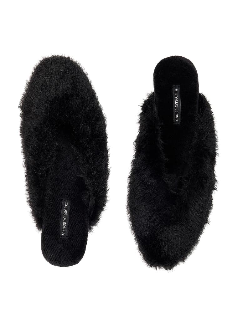 Женские сабо Victoria's Secret Faux Fur Closed-Toe Mule Slippers