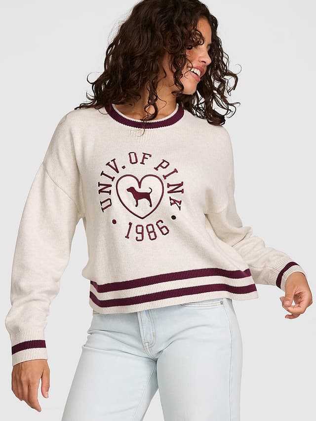 Женские свитеры PINK Not Your Boyfriend’s Boxy Sweater